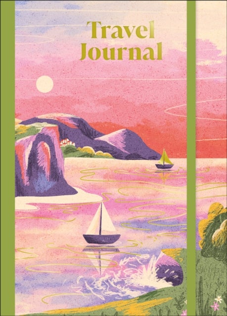 Travel Journal - A5 (14.8 x 21 cm) Hardcover Travel Diary for 10 Trips with Prompts, Planning Pages and Keepsake Storage