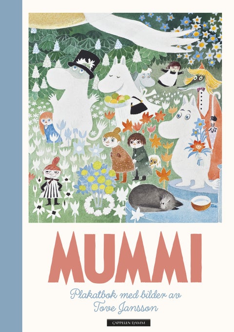Mummi - plakatbok med bilder av Tove Jansson