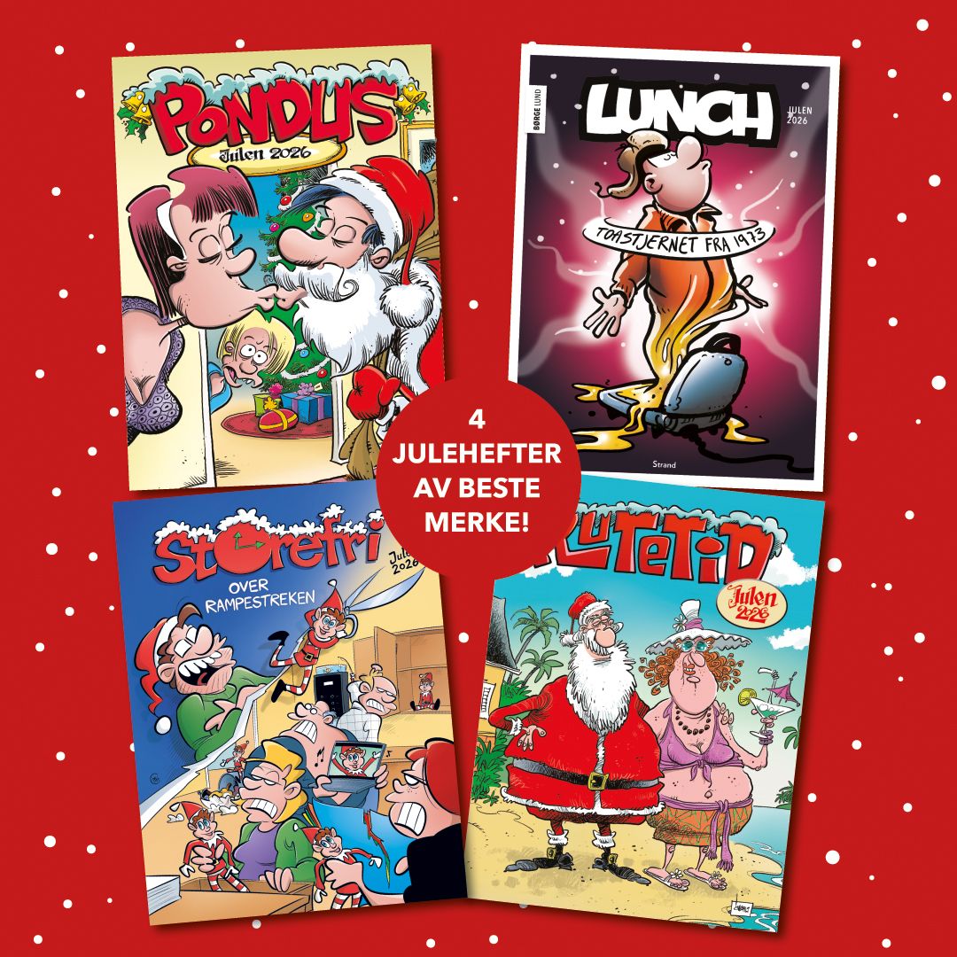 Årets julehefter 4-pack 2026