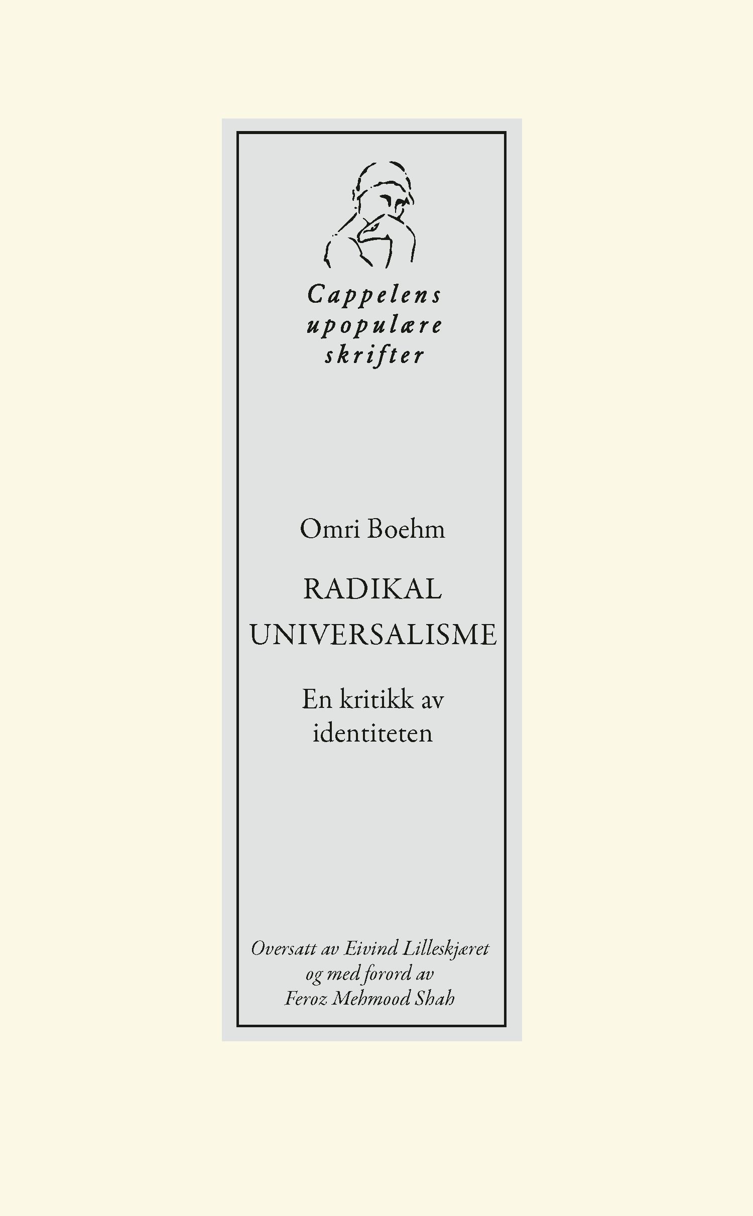 Radikal universalisme - en kritikk av identiteten