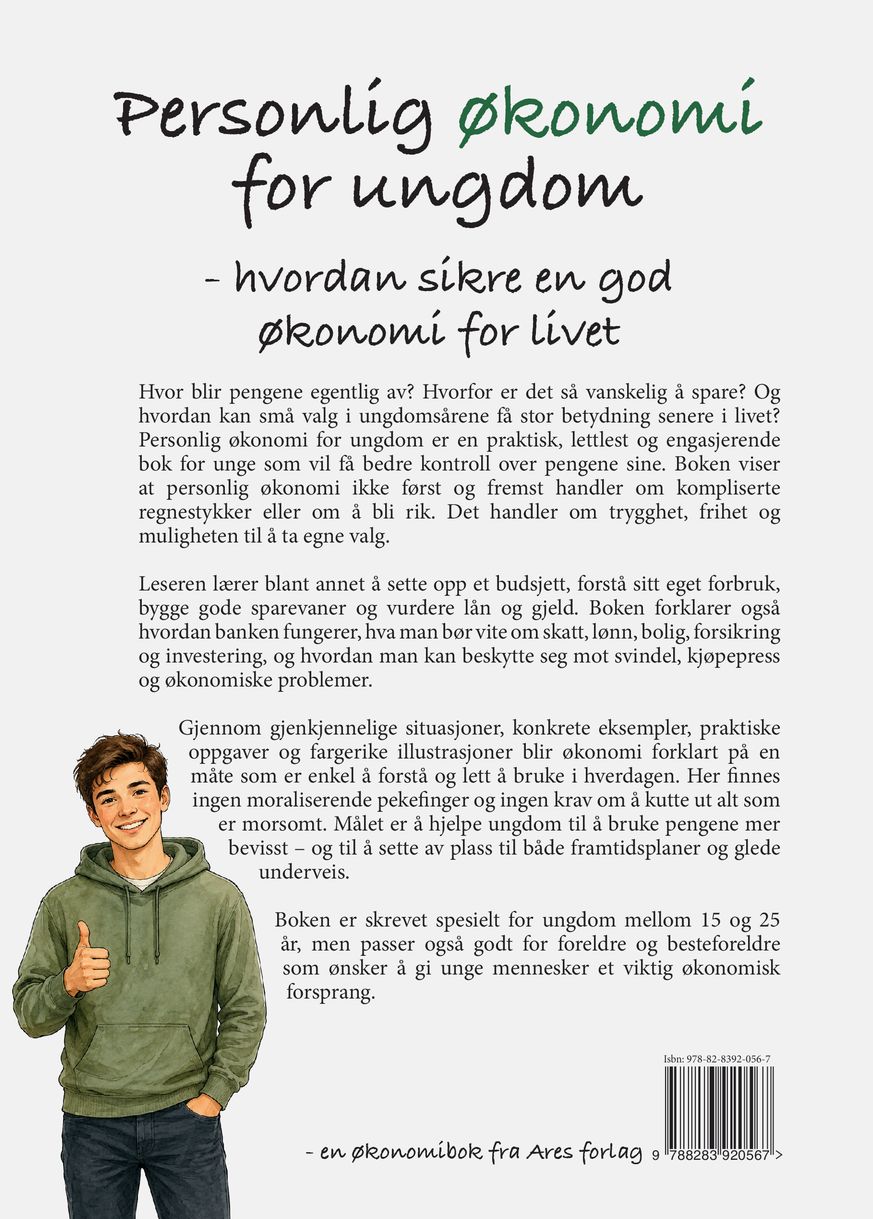 Personlig økonomi for ungdom.