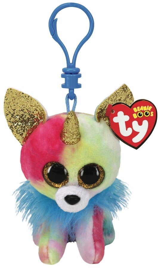 Bamse TY Yips Chihuahua Med Horn Clip