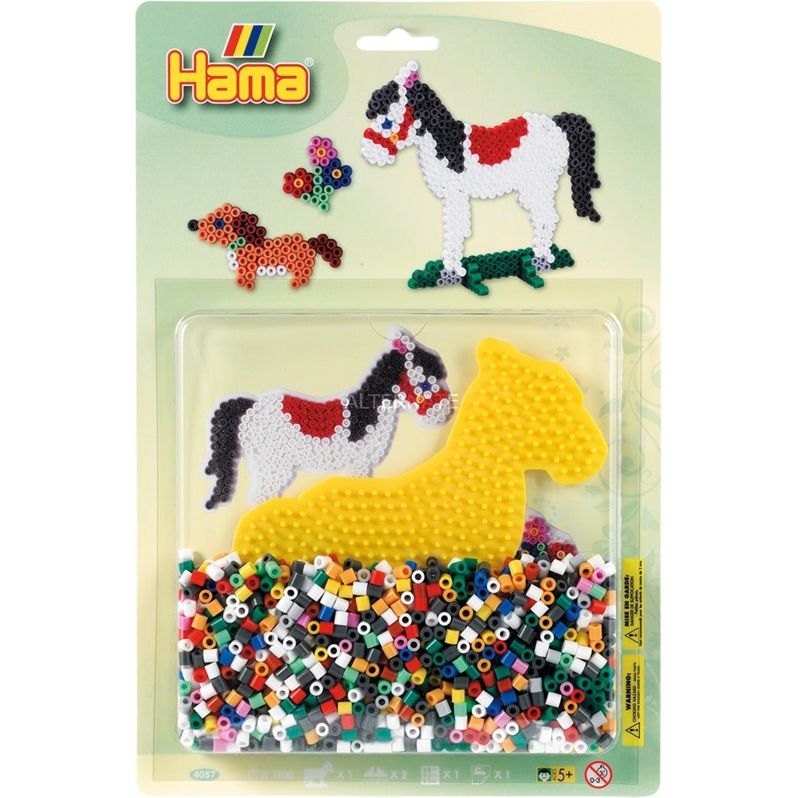 Hama Midi Perlesett Hest 1100 Stk