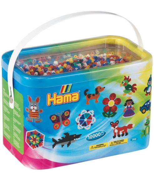 Hama Midi Perler 10000 Stk Mix