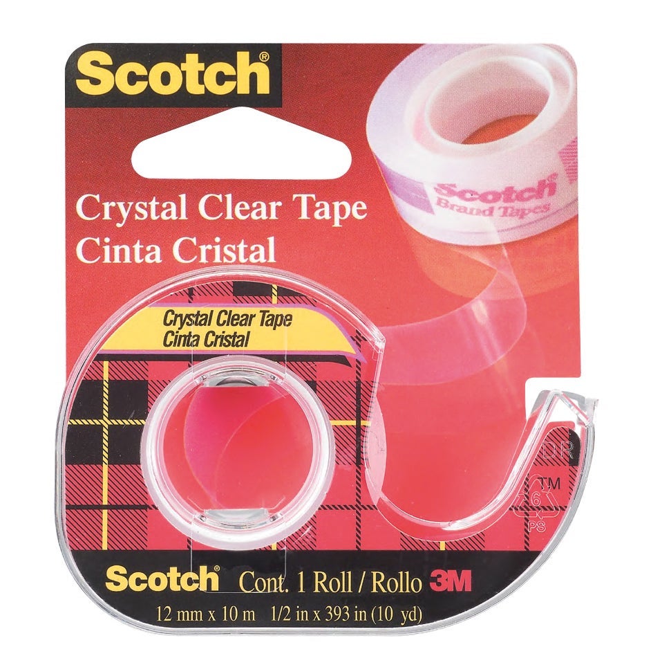 Tape Scotch Crystal m/disp 12mmx10m