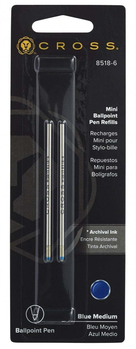 Refill Kulepenn Cross Mini medium blå(2)