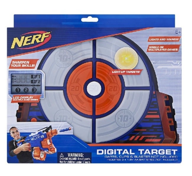 Nerf strike and score digital målskive
