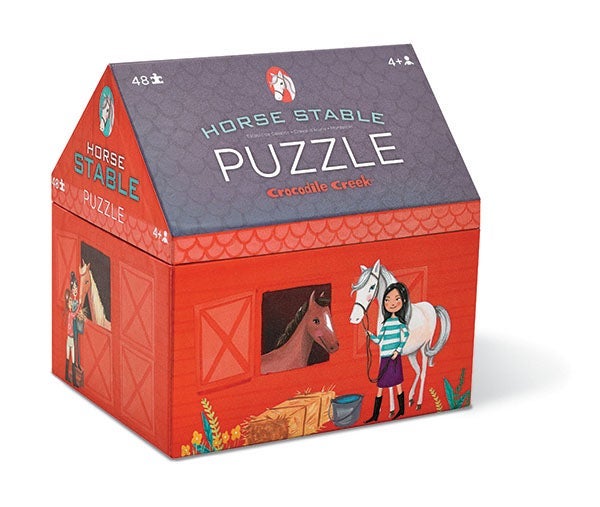 Puslespill 48 Dobbel Stall Crocodile Creek