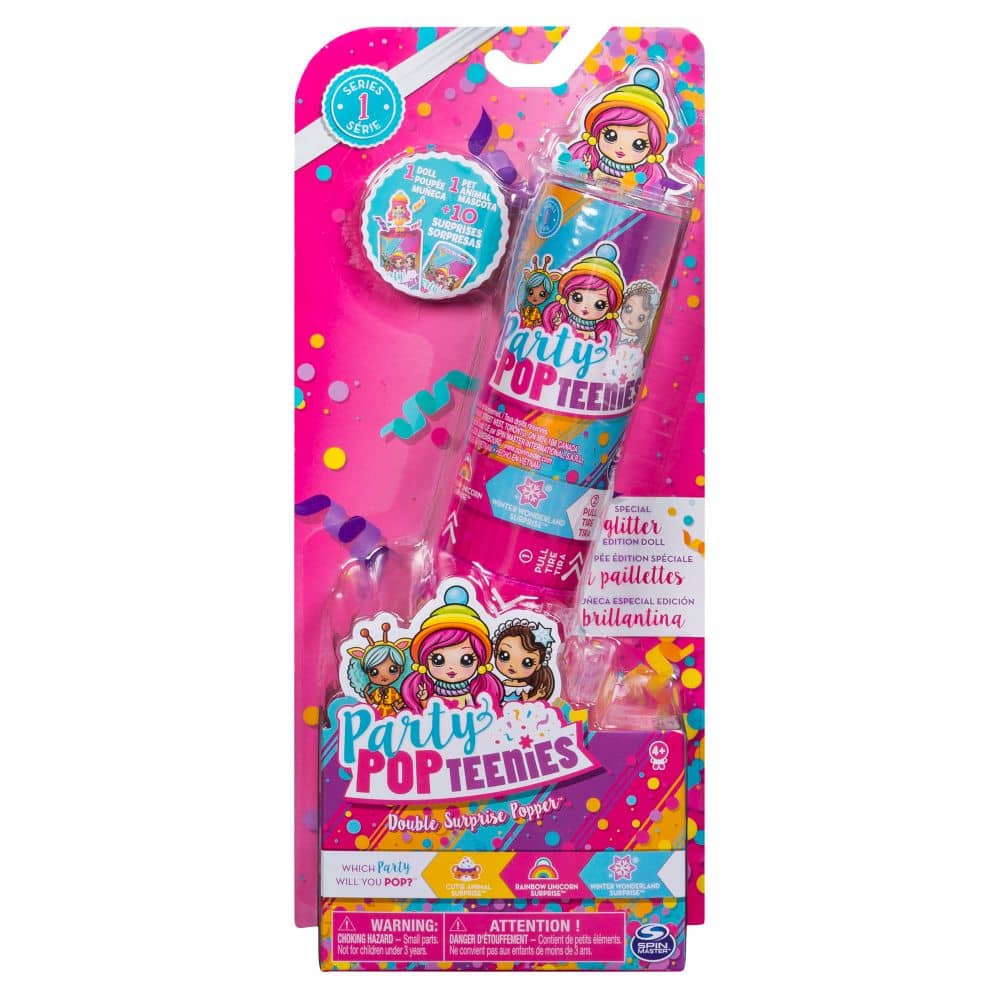 Party Popteenies double surprise poppers