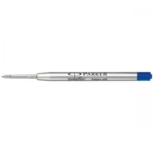Parker Kulepennrefil Blå Fine Quink Flow - Blister