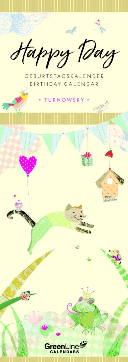 Kalender 2025 Green Line Turnowsky 15x42cm