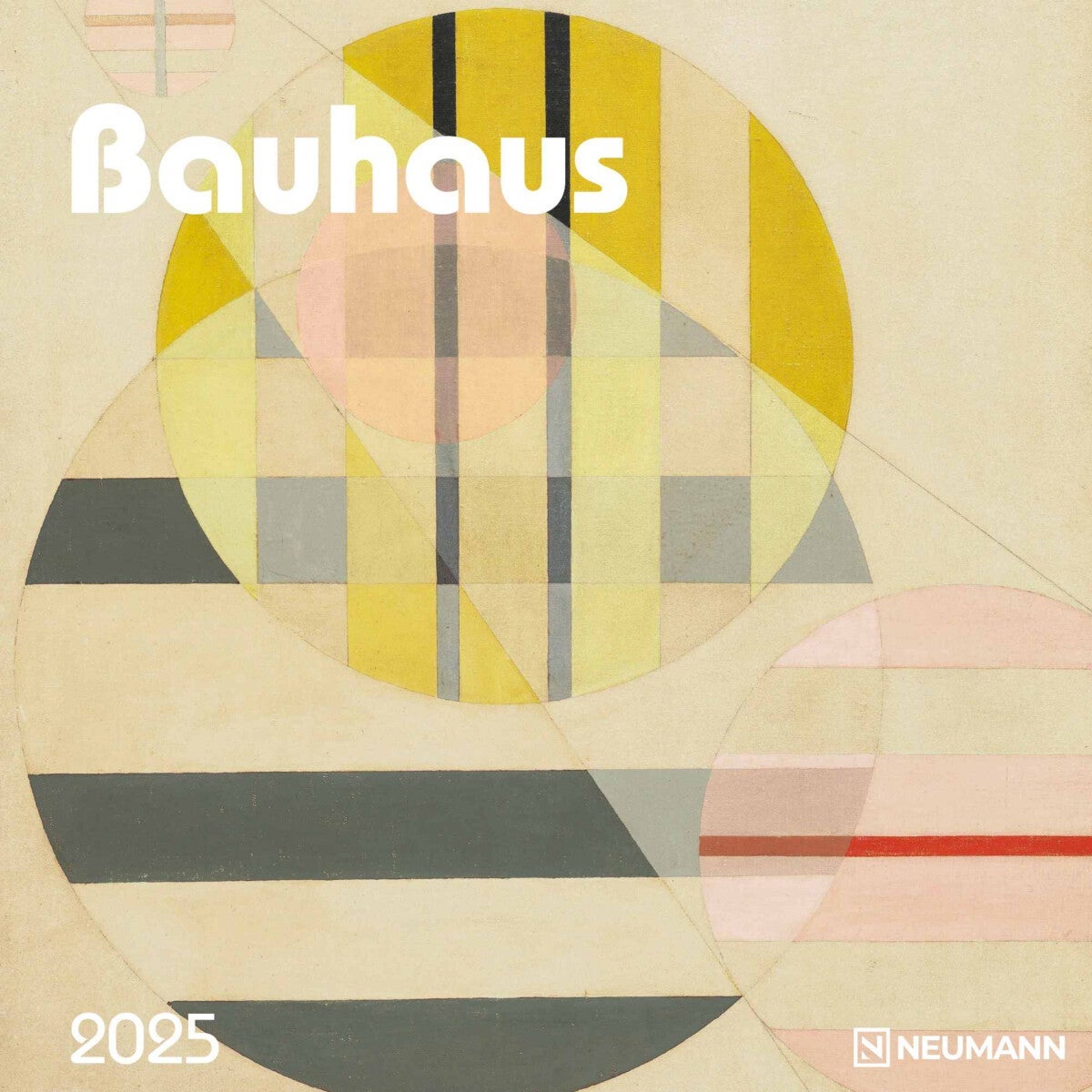 Kalender 2025 Bauhaus 30x30cm