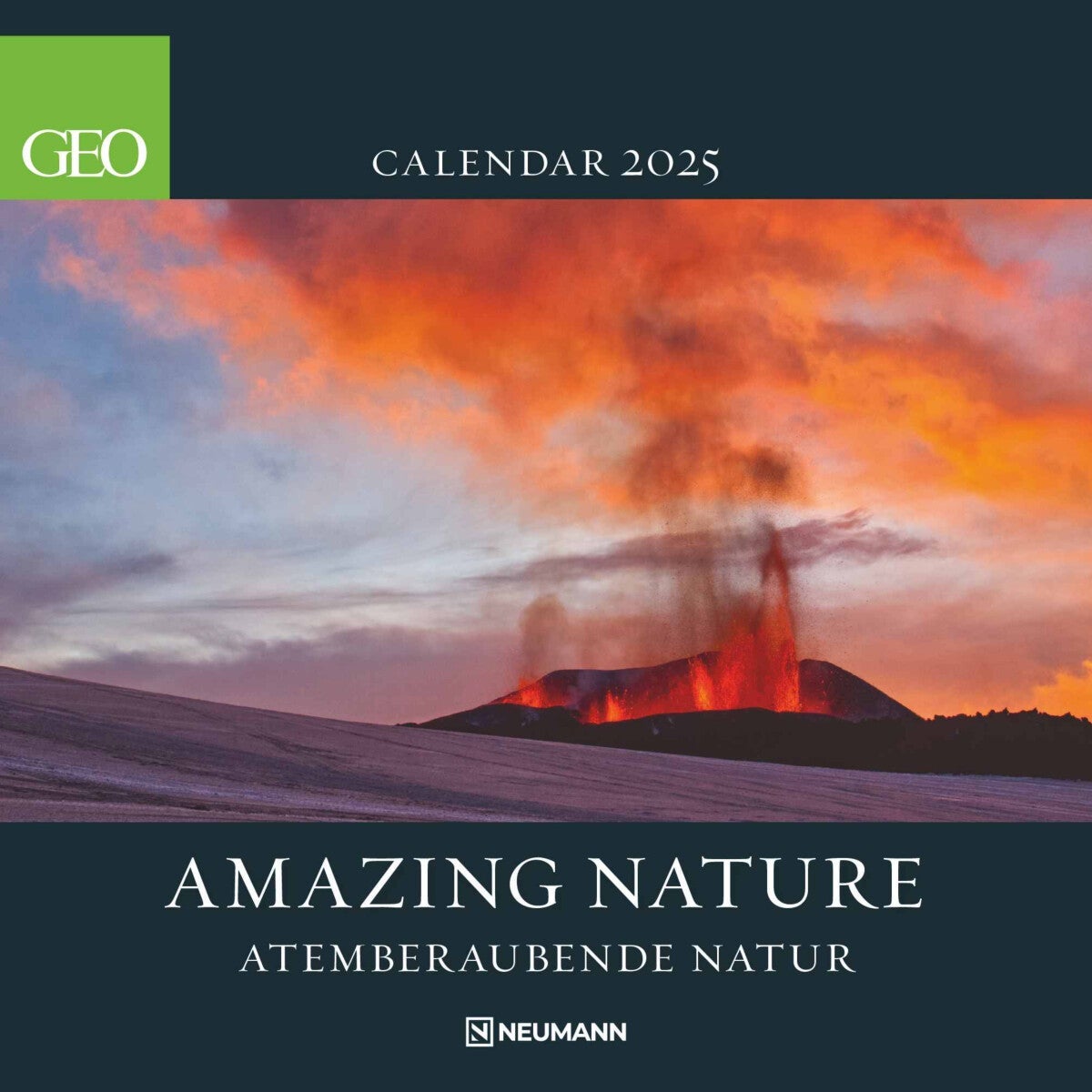 Kalender 2025 Amazing Nature 30x30cm