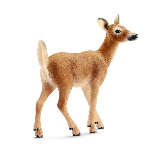 Schleich Hjort med hvit hale 8cm