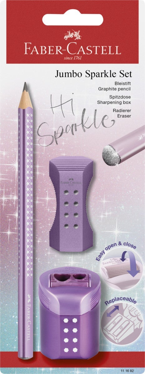 Blyant Sparkle M Spisser Og Viskelær