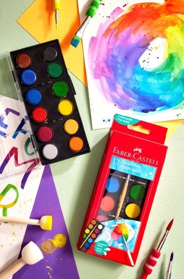 Maleskrin Faber 12 Farger