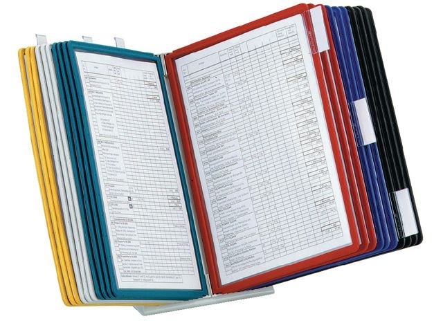 Bordstativ A4 Vario 10 lommer ass frg