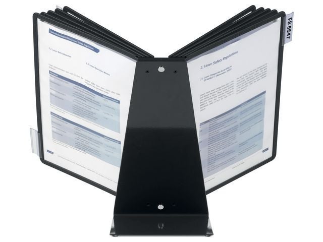 Bordstativ Vario 10 lommer sort