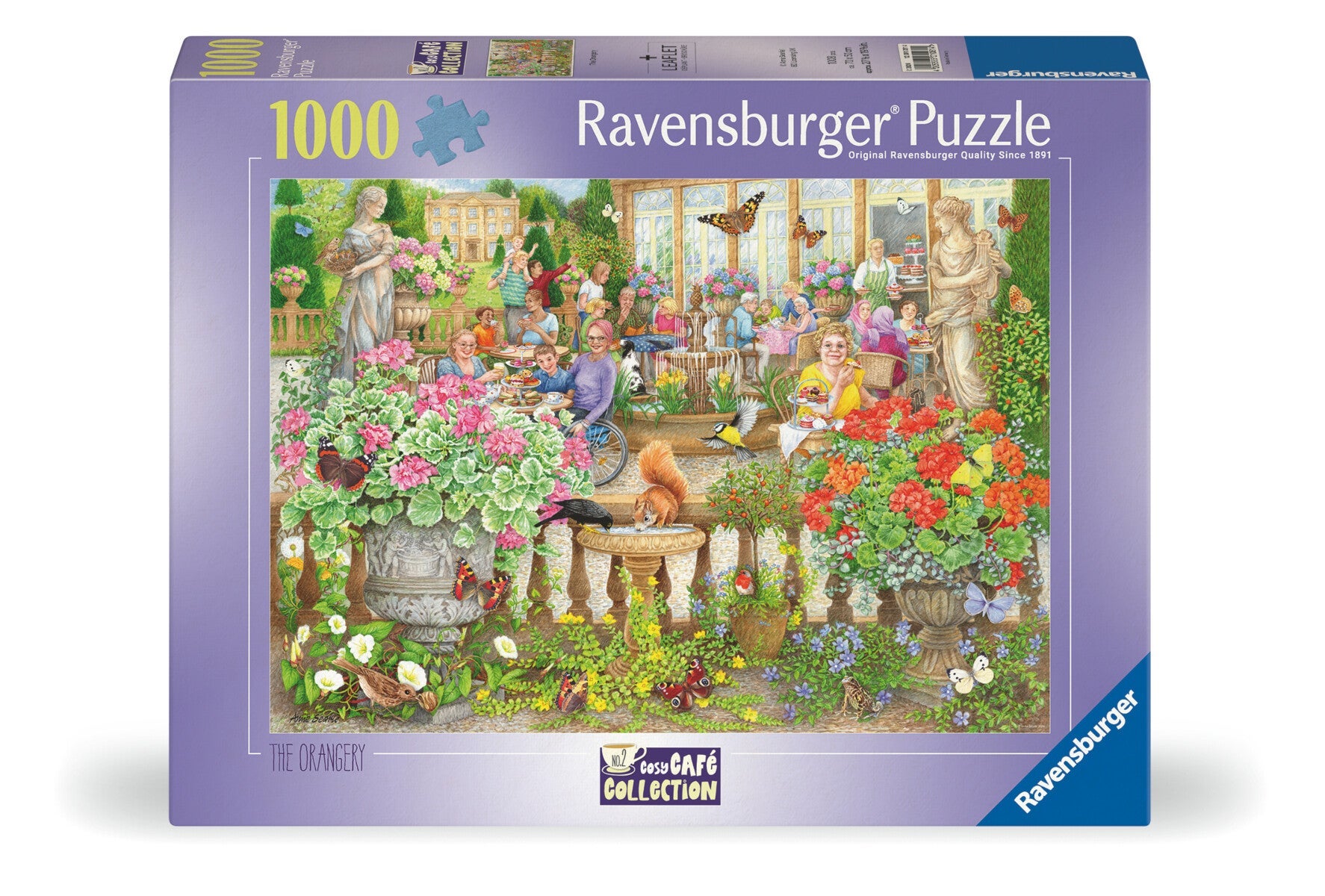 Puslespill 1000 Cosy Cafe Ravensburger