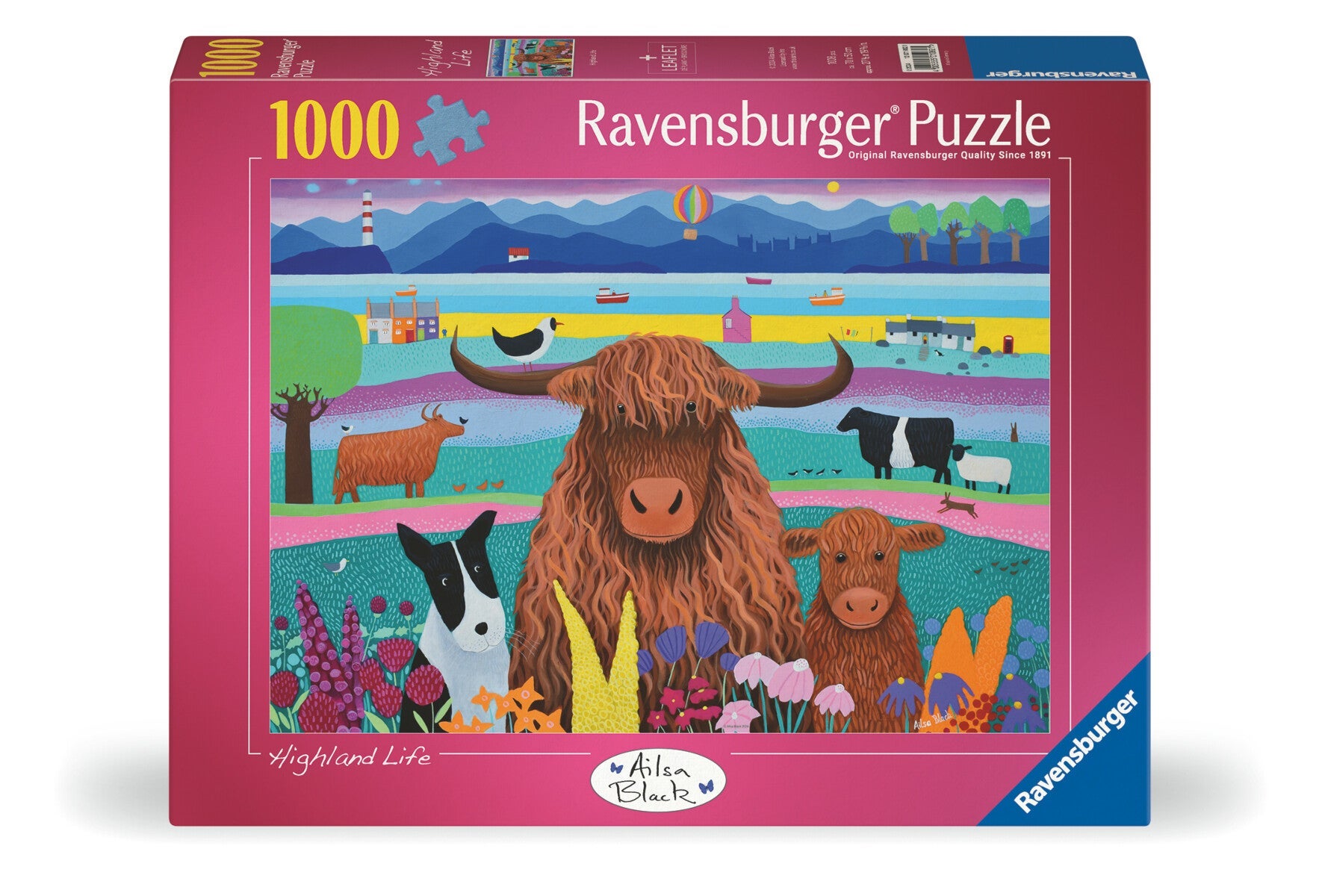 Puslespill 1000 Livet Høylandet Ravensburger