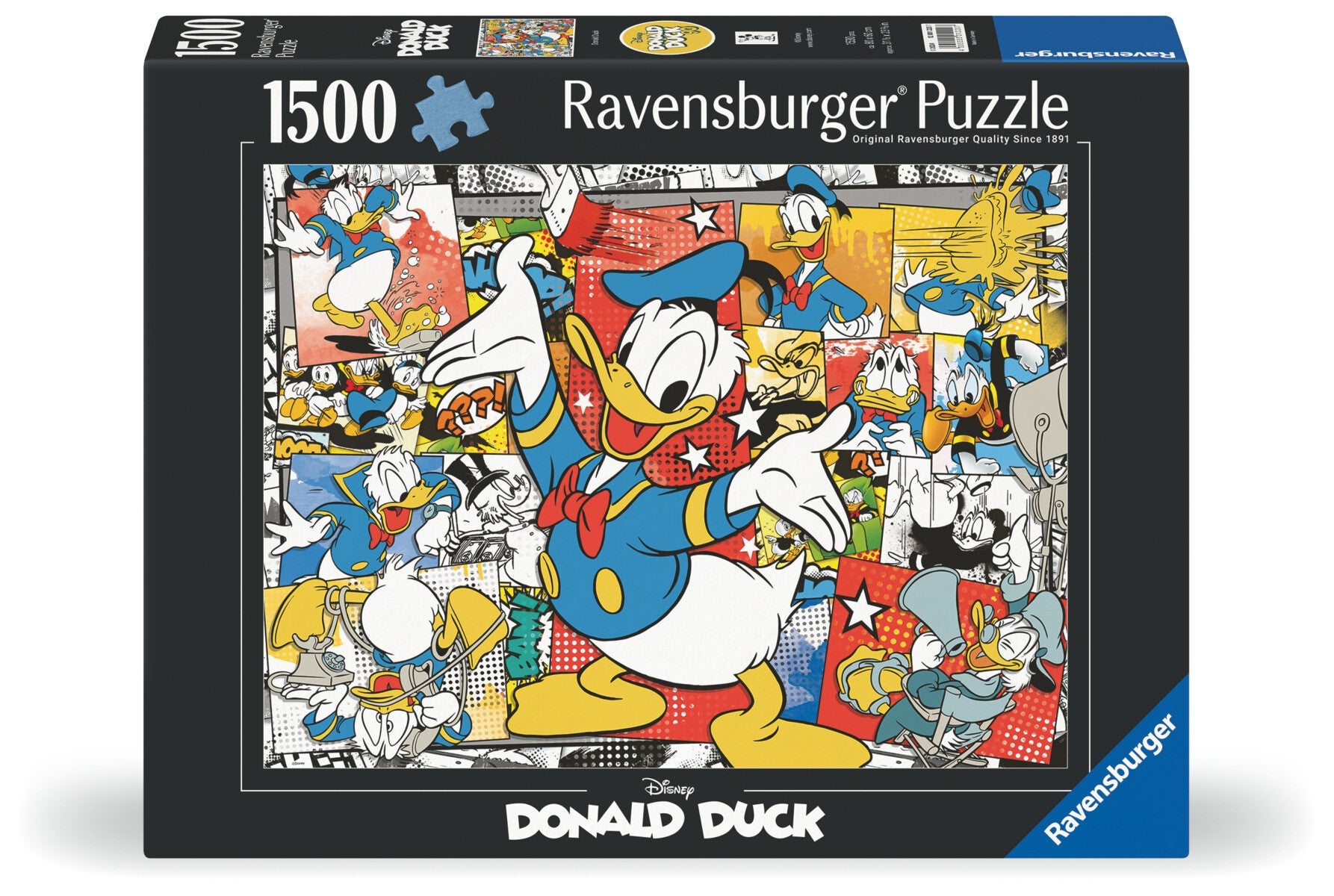 Puslespill 1500 Donald Duck Ravensburger