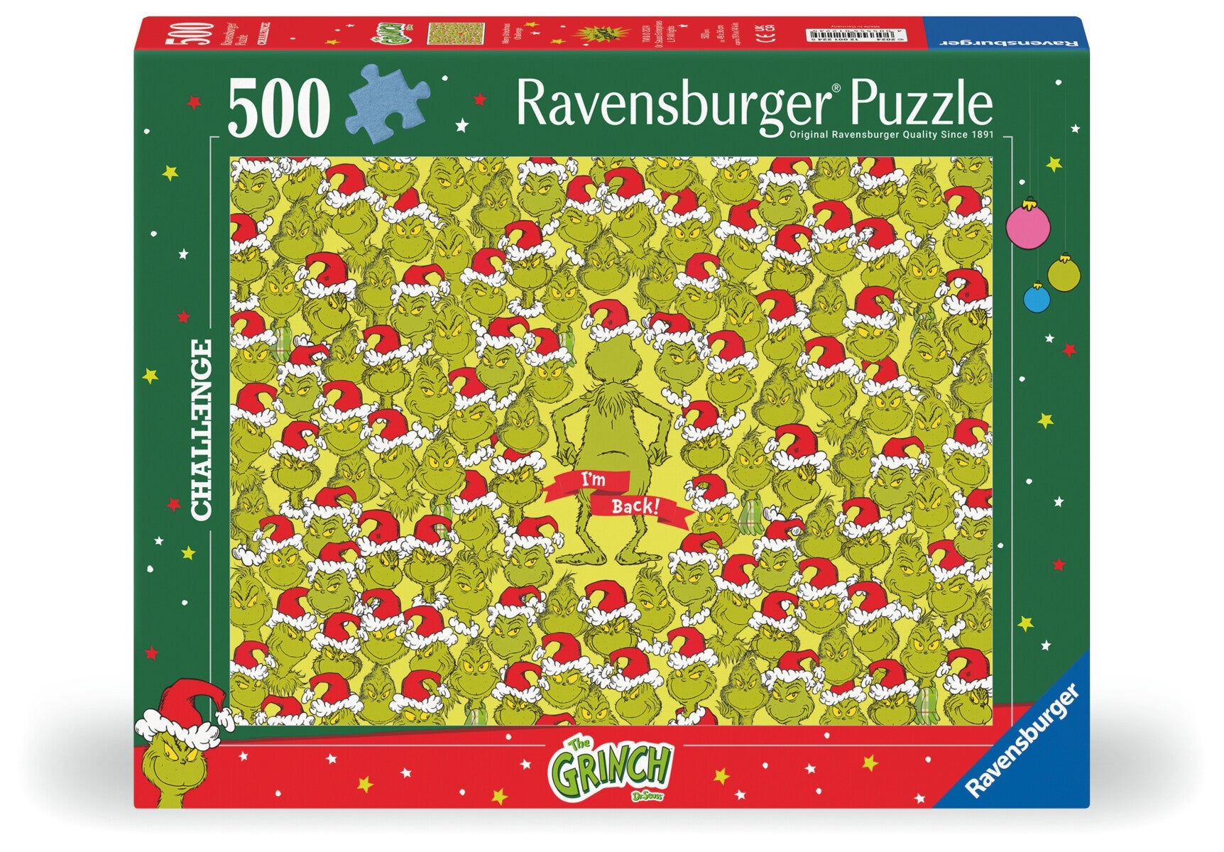 Puslespill 500 Grinch Ravensburger