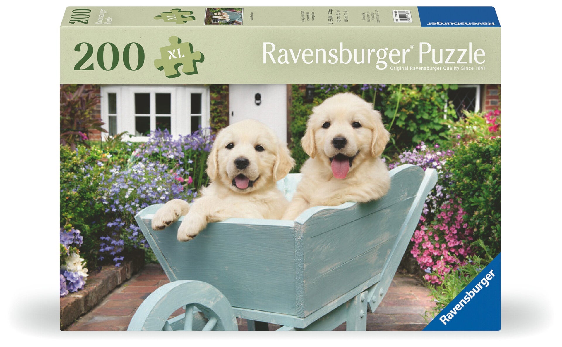 Puslespill 200 Golden Retriever Ad Ravensburger