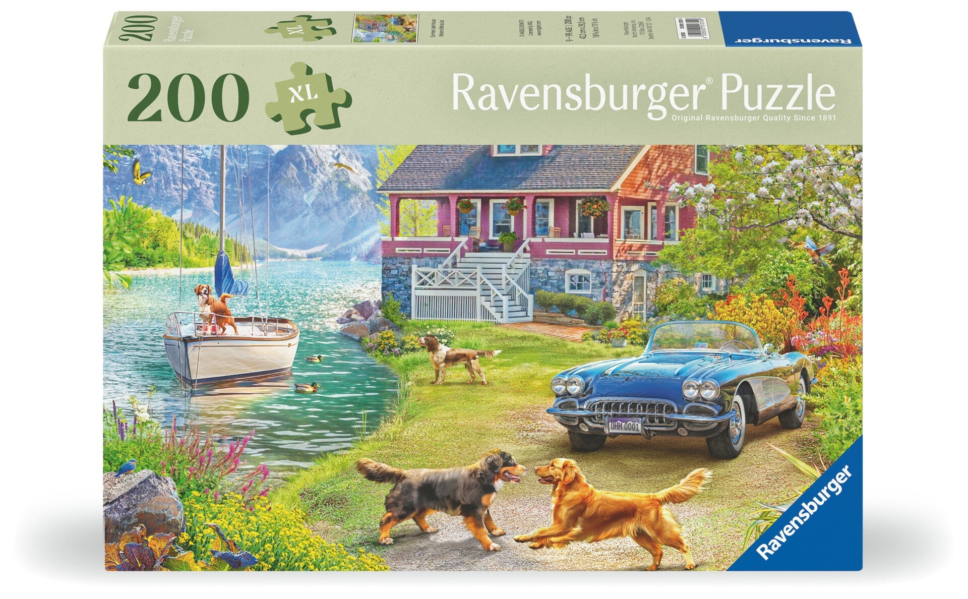 Puslespill 200 Sommerhus Ad Ravensburger