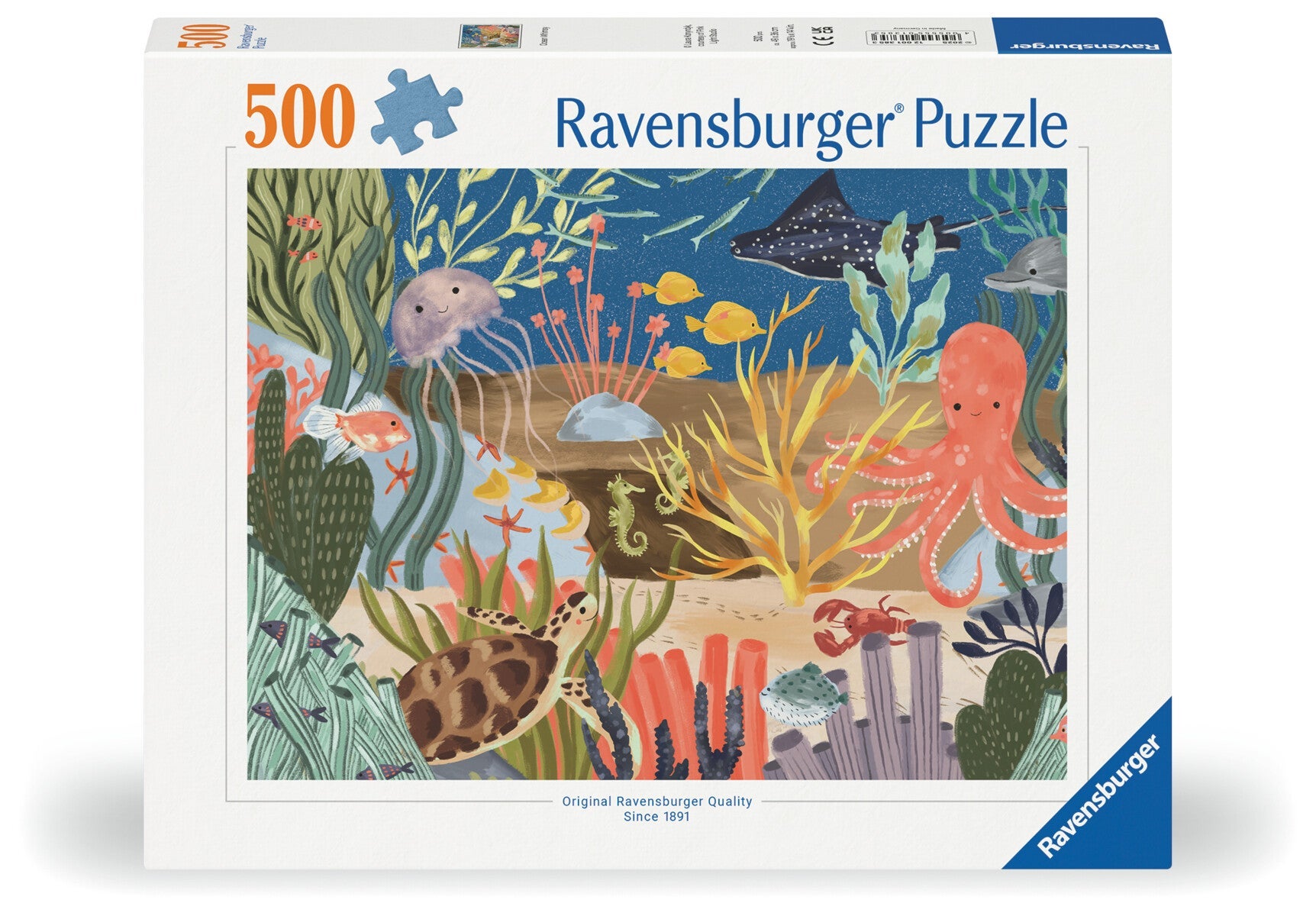Puslespill 500 Ocean Whimsie Ravensburger