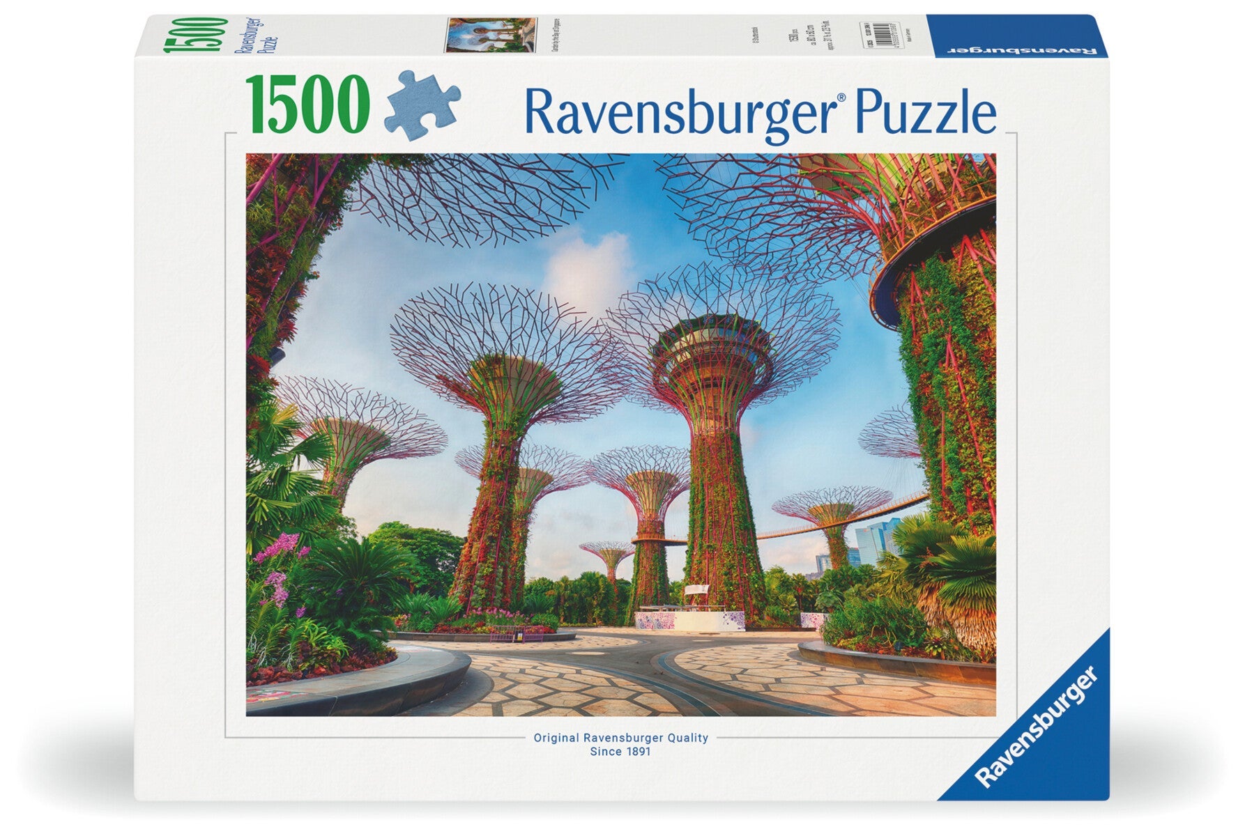 Puslespill 1500 Garden Singapore Ravensburger