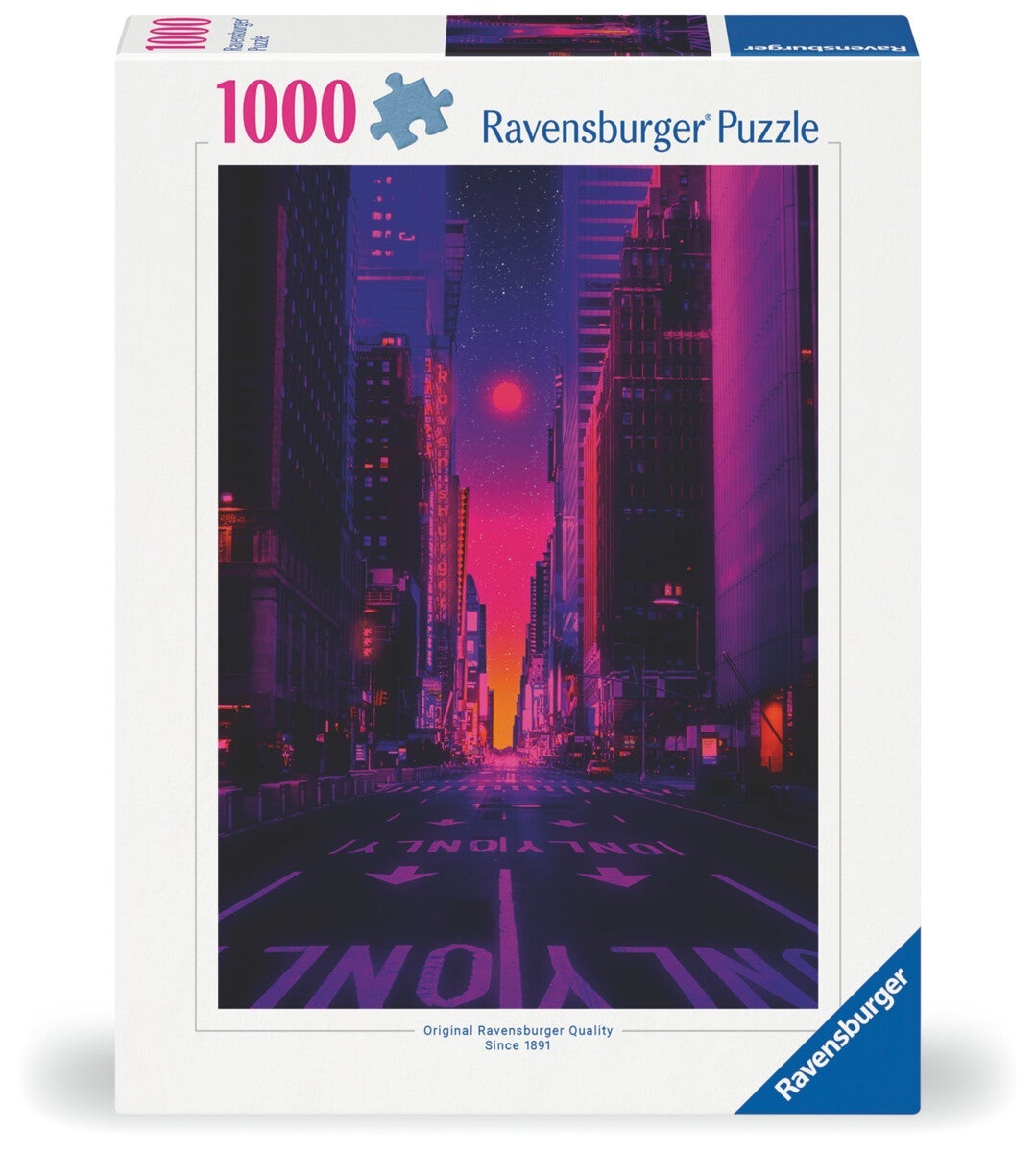 Puslespill 1000 New York I Neon Ravensburger