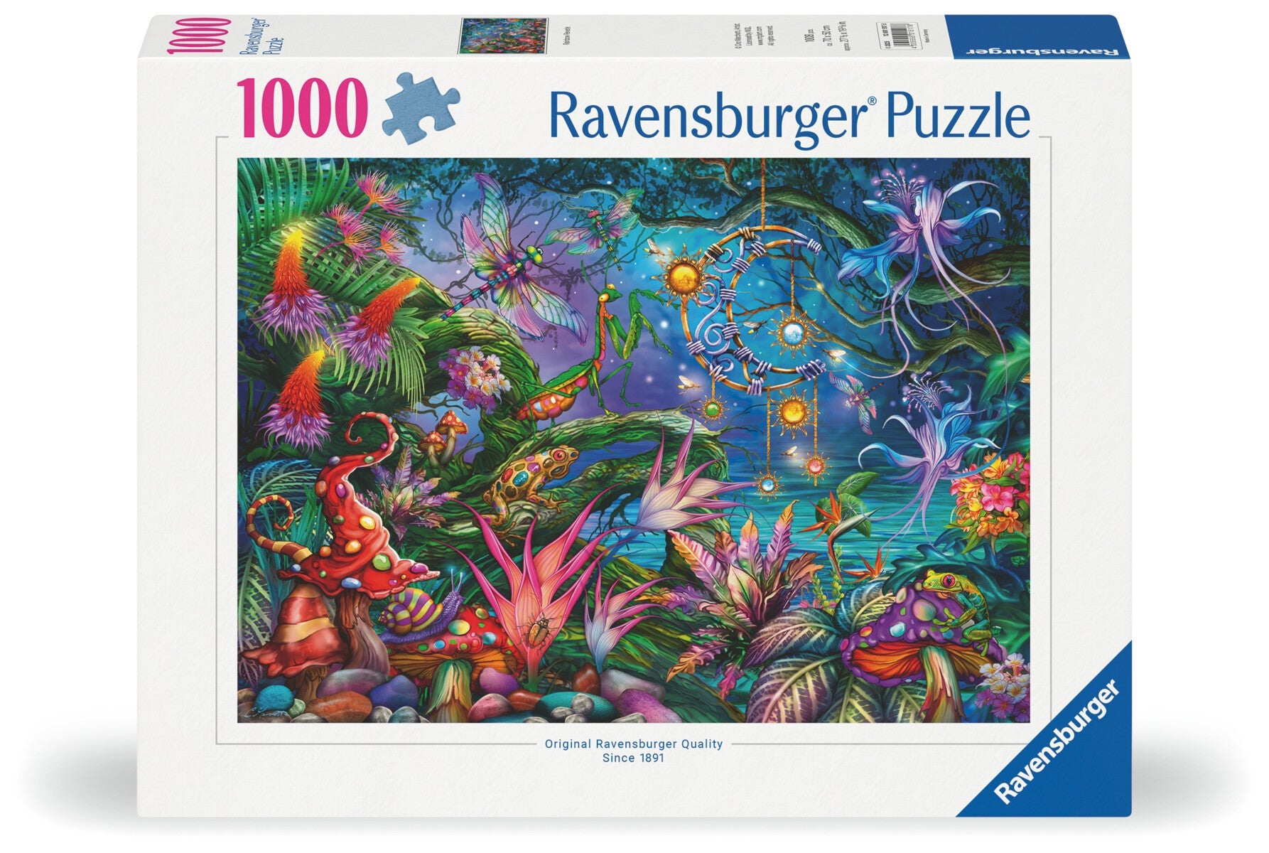 Puslespill 1000 Regnbuedrømmeri Ravensburger