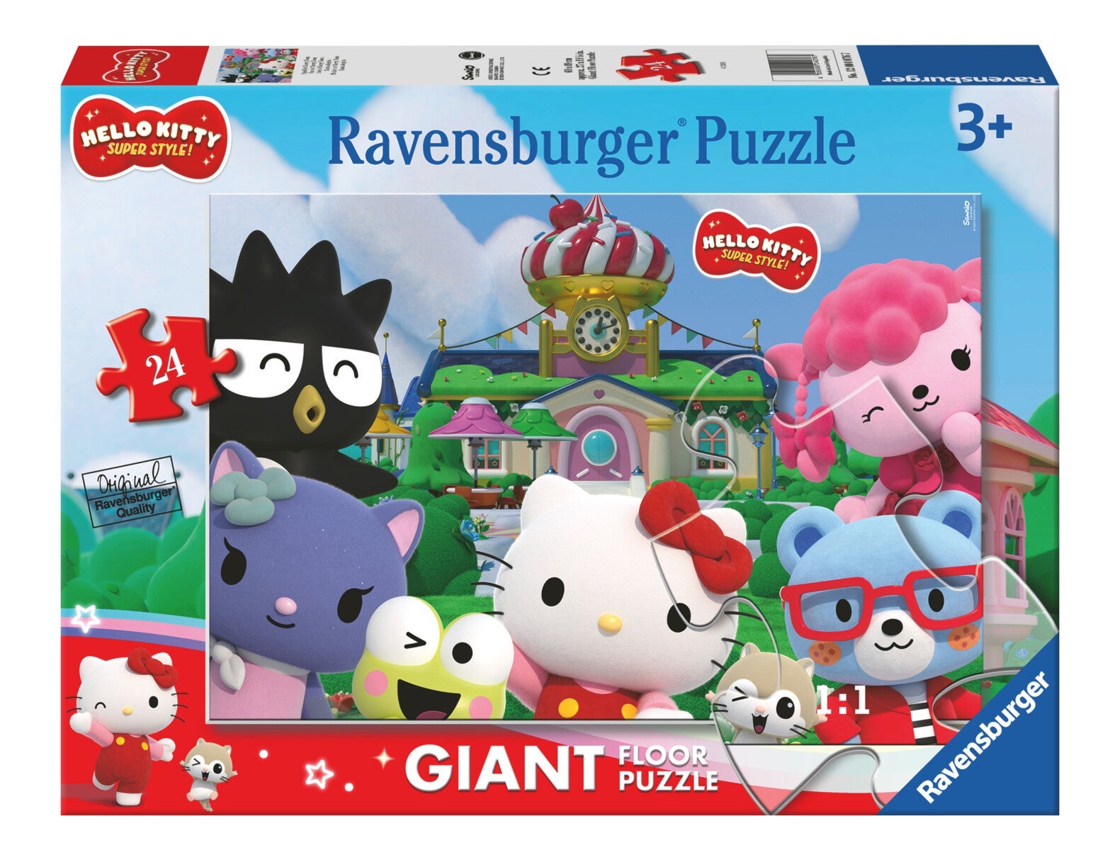 Puslespill 24 Hello Kitty Gulv Ravensburger