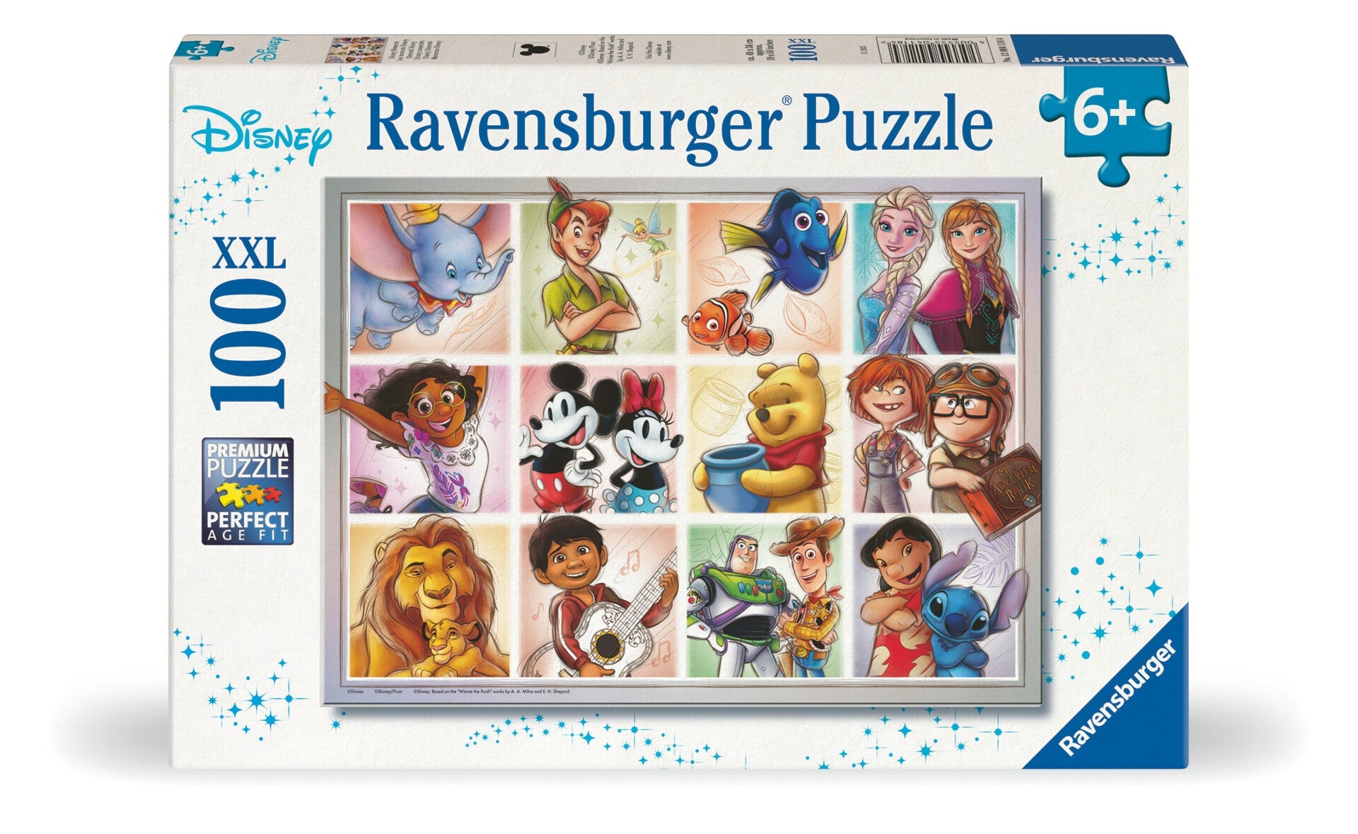 Puslespill 100 Disney Xxl Ravensburger