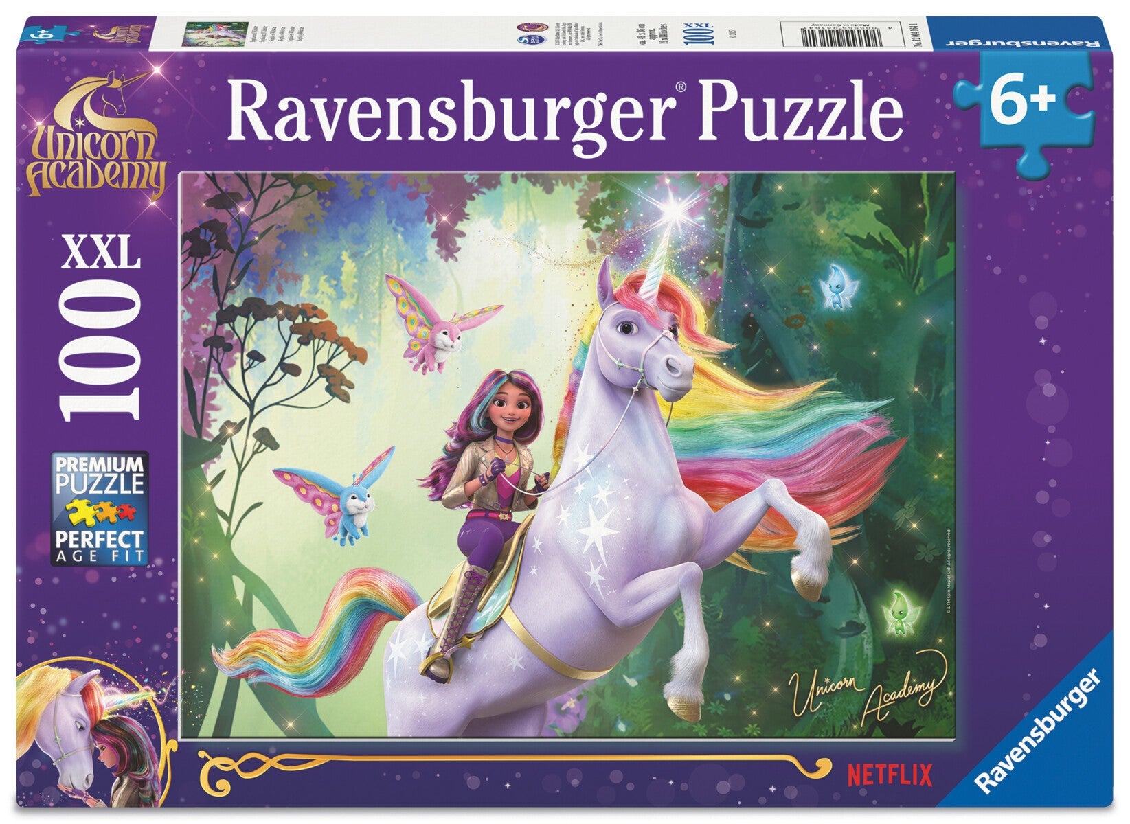 Puslespill 100 Unicorn Ac Xxl Ravensburg