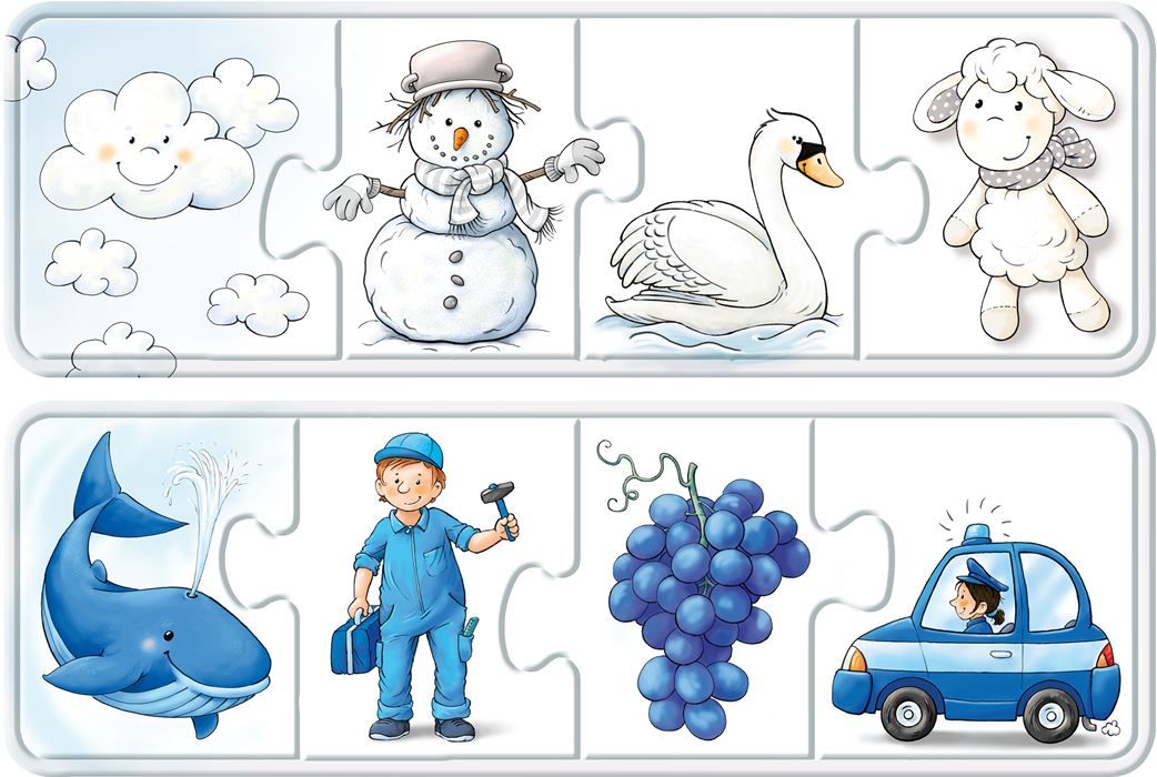 Puslespill 6X4 Alle Mine Farger Ravensburger