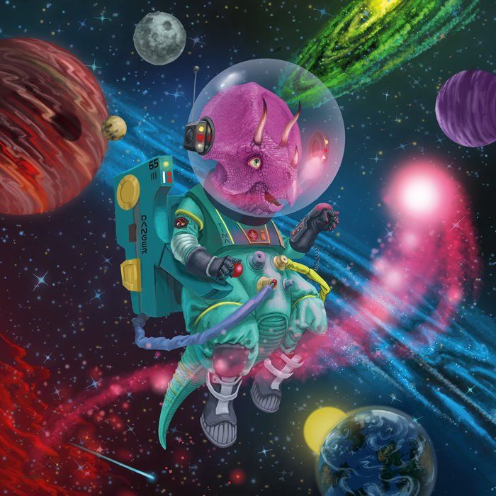 Puslespill 3X49 Dinosaurer I Verdensrommet Ravensb