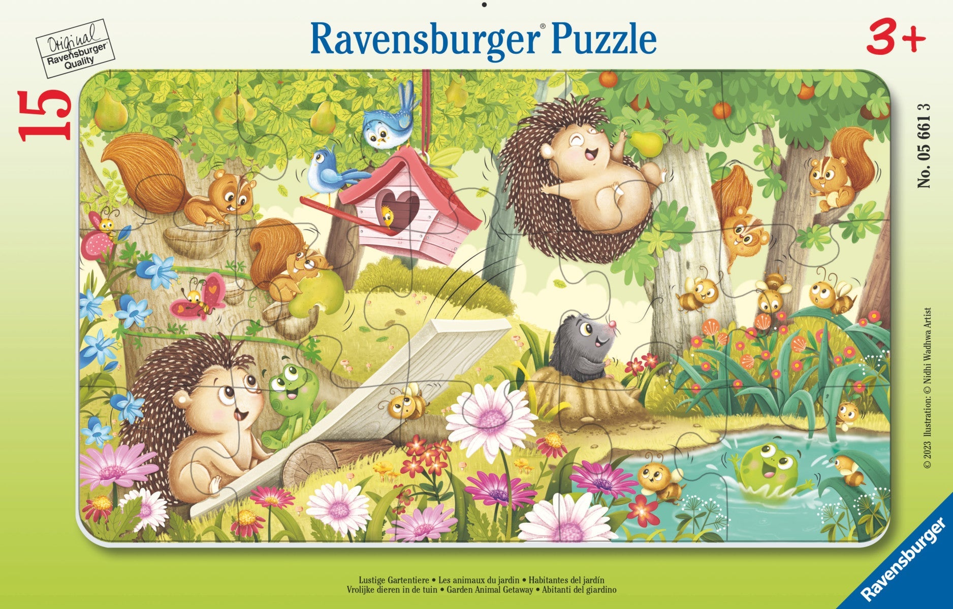 Puslespill 15 Hage Ravensburger