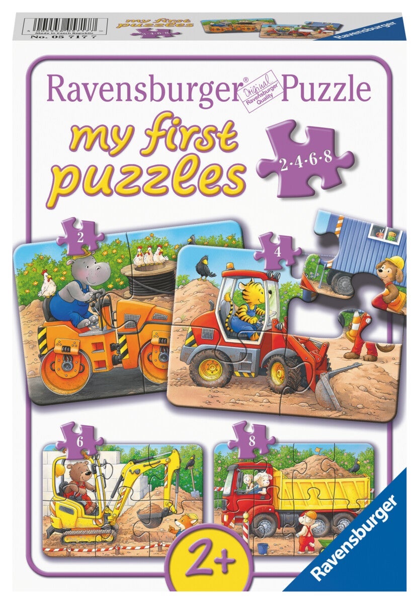 Puslespill 2.4.6.8 Dyr Ravensburger