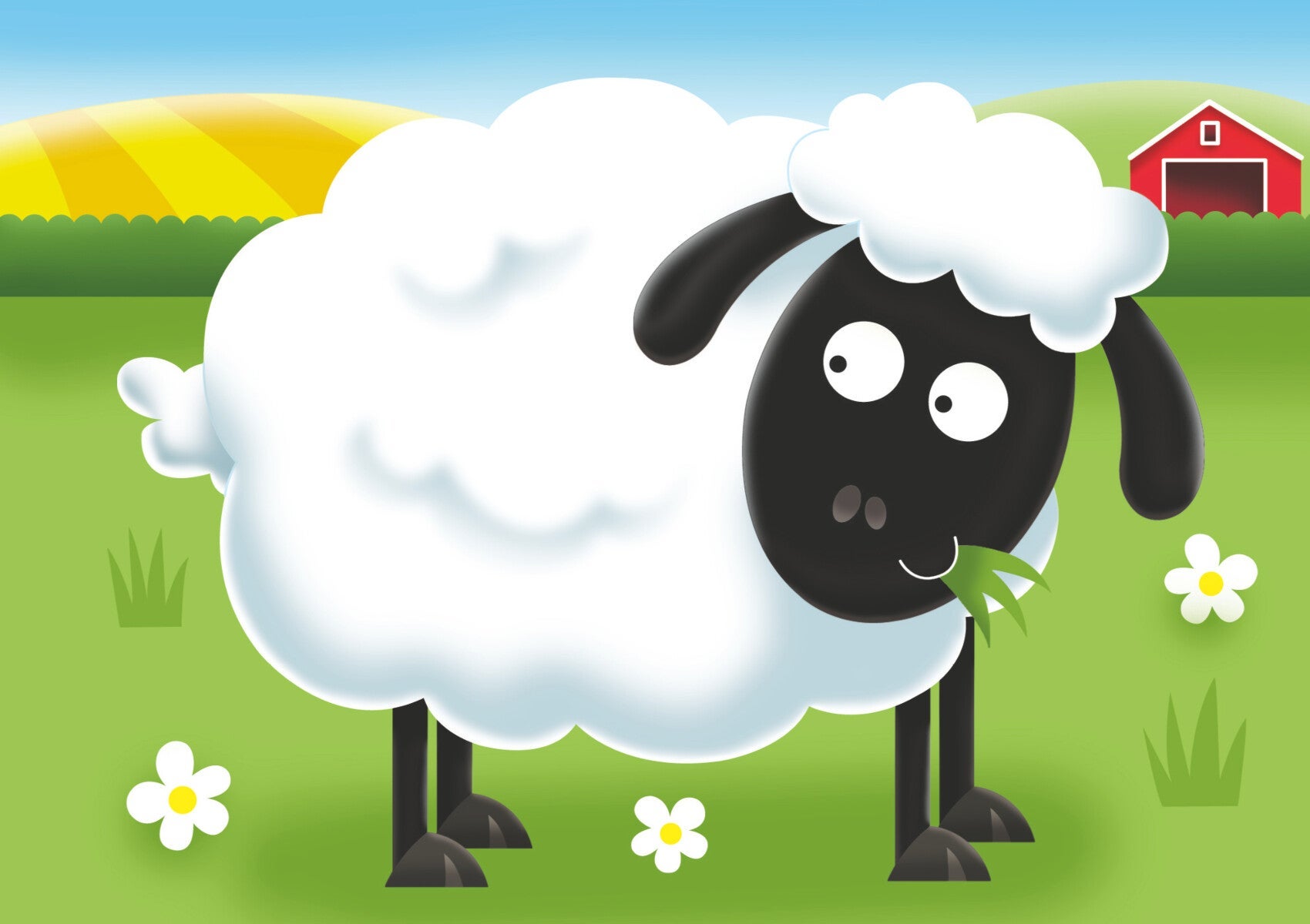 Puslespill 2,3,4,5 På Gården Ravensburger