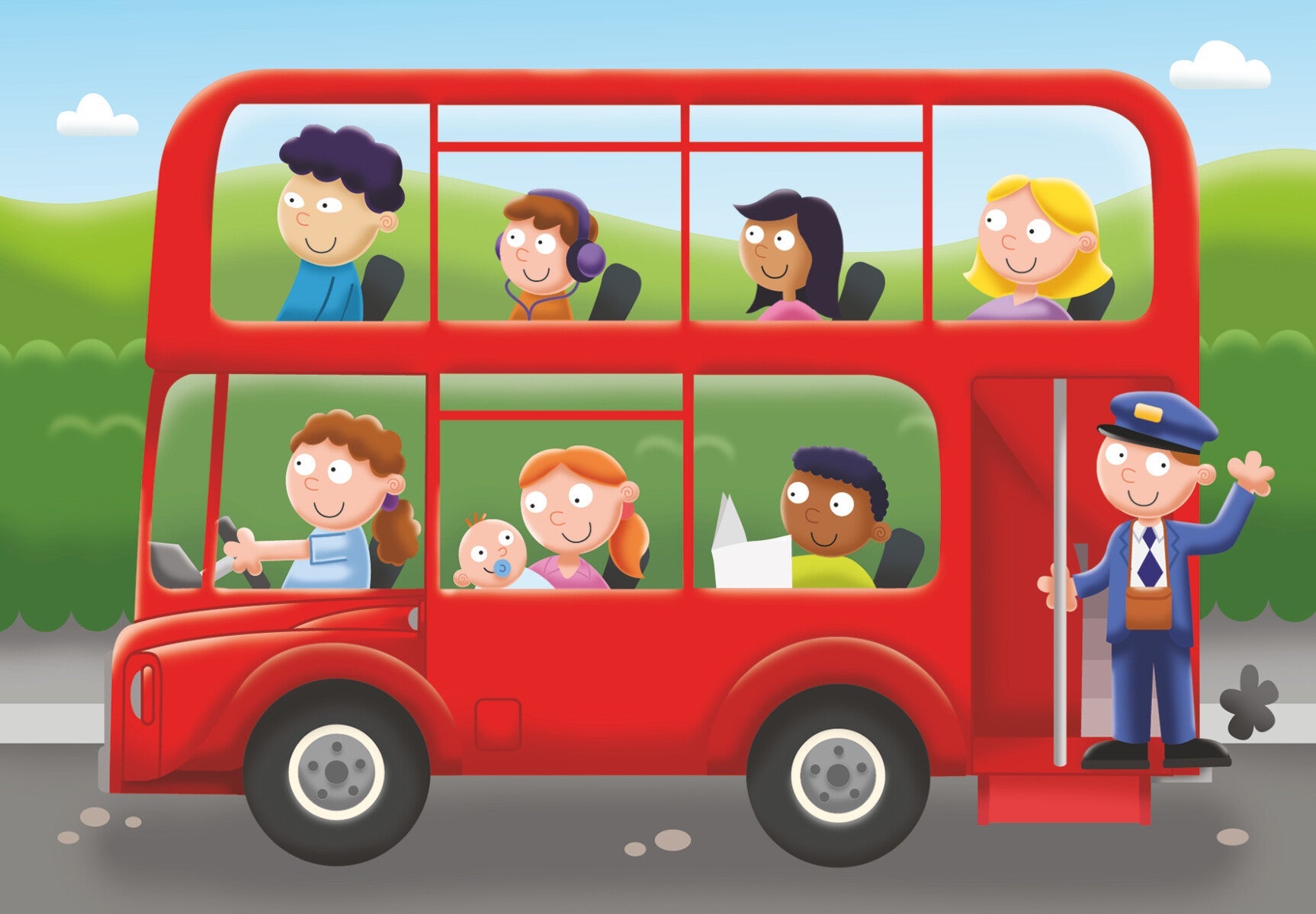 Puslespill 2,3,4,5, Ut På Tur Ravensburger