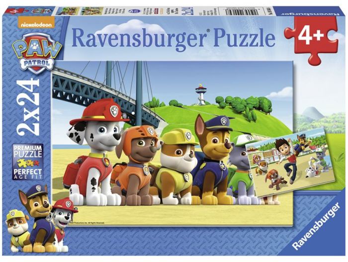 Puslespill 2X24 Paw Patrol Ravensburger