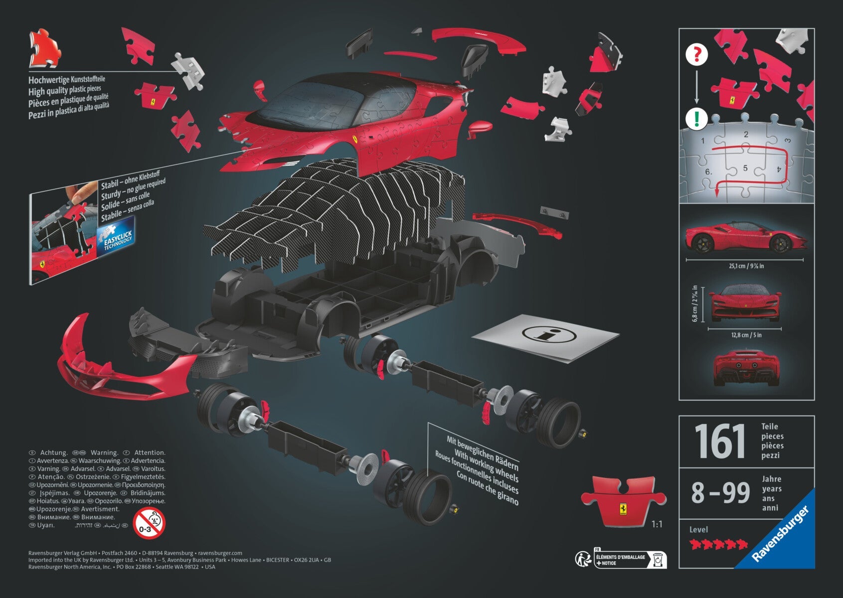 Puslespill 108 Ferrari Sf90 Stradale Ravensburger