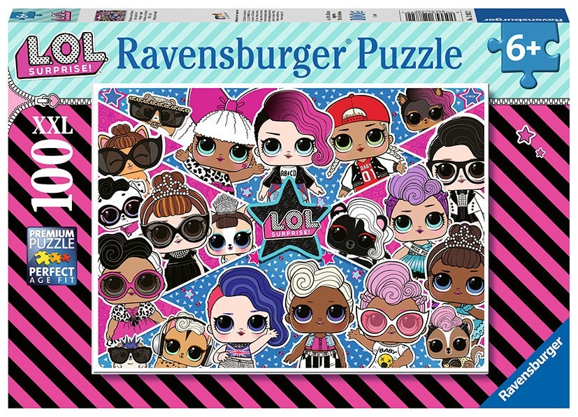 Puslespill 100 Lol Surprise Ravensburger
