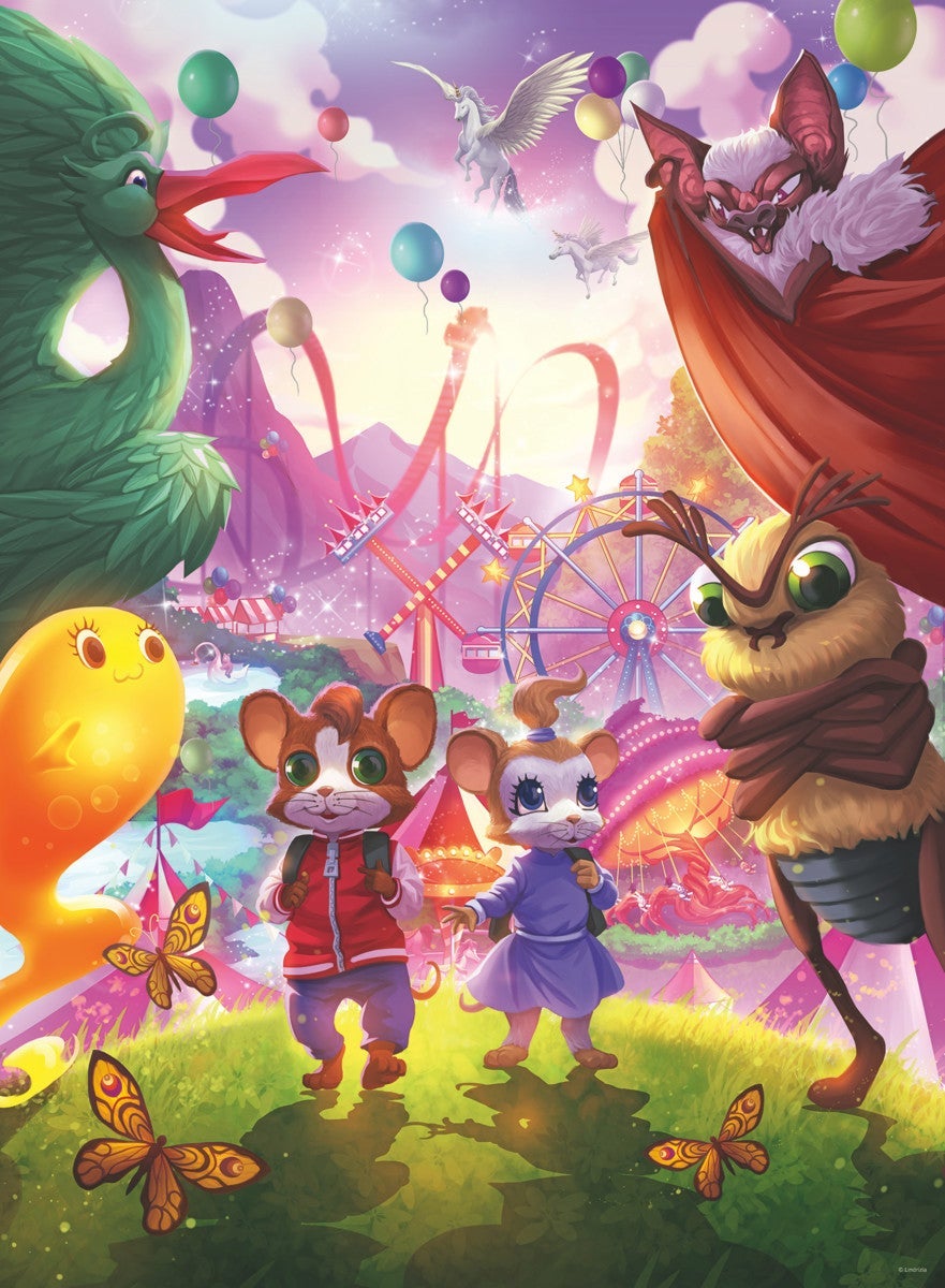 Puslespill 200 Musse & Helium Ravensburger