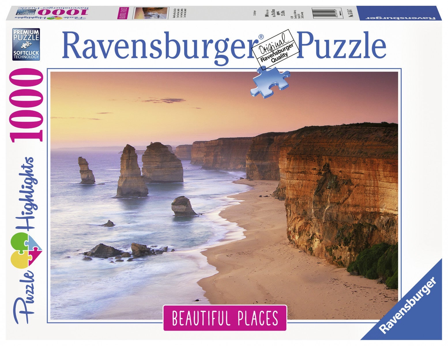 Puslespill 1000 Ocean Road Ravensburger