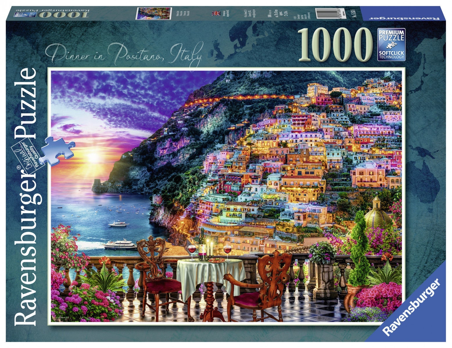 Puslespill 1000 Positana Ravensburger