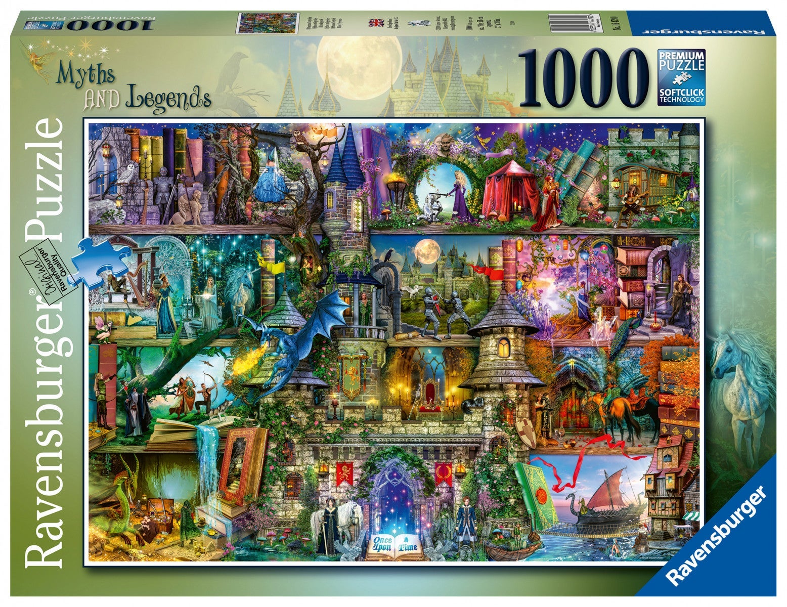 Puslespill 1000 Myter Ravensburger