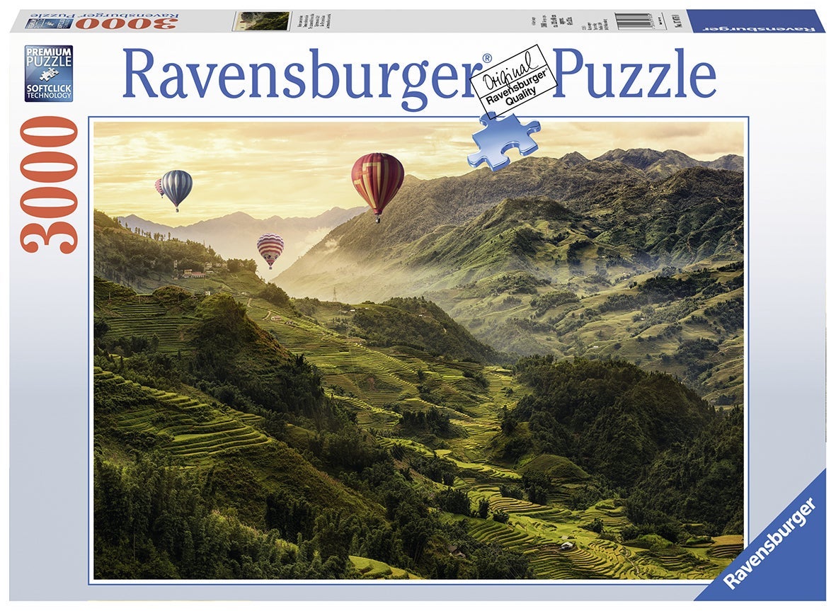 Puslespill 3000 Rice Terrace Ravensburger