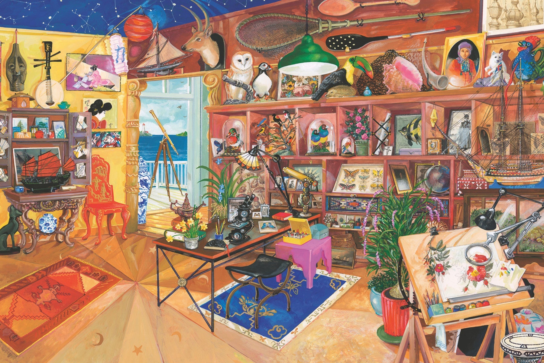 Puslespill 3000 Nysgjerrige Samling Ravensburger